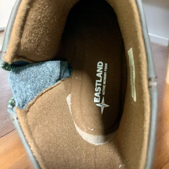 Eastland Women's Meander Ankle Boot Brown Leather Side Zip Western Size 9 NIB - Picture 9 of 13